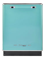 Classic Retro 24" Dishwasher, Ocean Mist Turquoise - UGP-24CRDWT