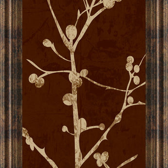 Branching Out Il By Diane Stimson - Framed Print Wall Art - Dark Brown