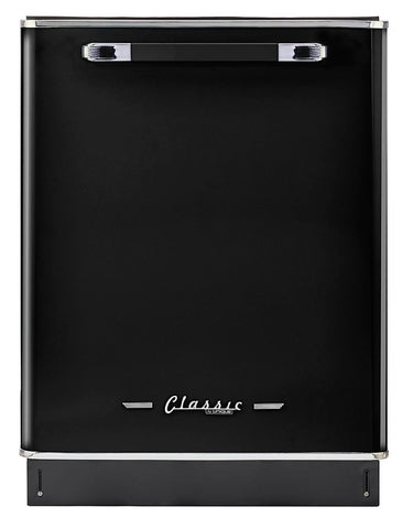 Classic Retro 24" Dishwasher, Midnight Black - UGP-24CRDWB