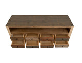 Antique TV Stand / Wall Unit Multicolor - alternate view