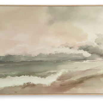 Vallus - Wall Art - Blush / Green / Gray