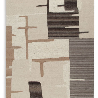 Kencher - 8' x 10' Rug - Beige / Brown