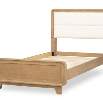 Theo - Complete Upholstered Panel Bed