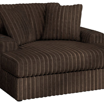 Midnight-Madness - Oversized Chaise - Chocolate