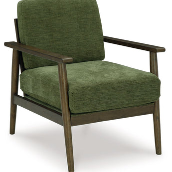 Bixler - Showood Accent Chair - Olive