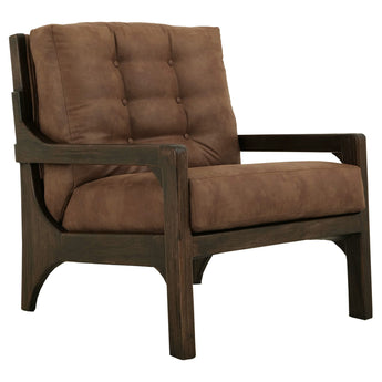 Balam - Upholstered Armchair - Woodsy Brown