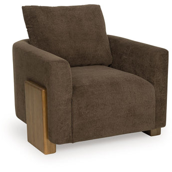 Dairlett - Silla decorativa - Marrón