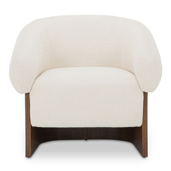 Otto - Silla decorativa - Crema moteada