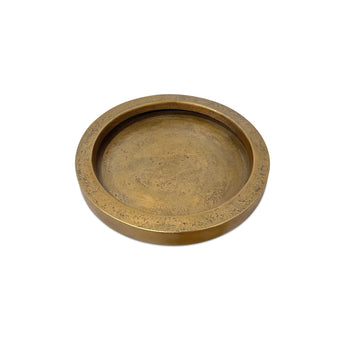 Abel - Cast Aluminum Catchall - Aged Brass