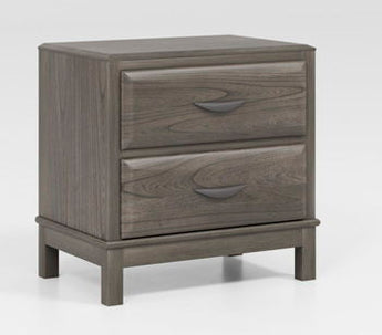Mazing - Two Drawer Night Stand - Gray