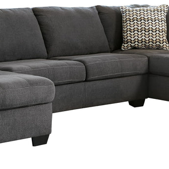 Ambee - Left Arm Facing Corner Chaise 3 Pc Sectional - Slate
