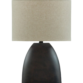 Sethmore - Terracotta Table Lamp - Antique Black