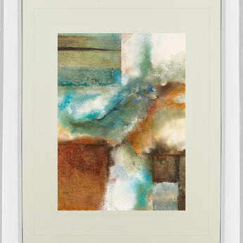 Rare Earth Il By Norm Olson - Mirror Framed Print Wall Art - Beige
