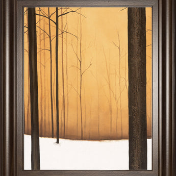 Golden Twilight By St. Germain - Framed Print Wall Art - Orange