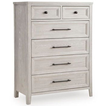 Darbonton - Six Drawer Chest - Dove White