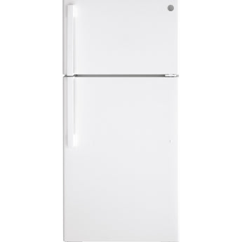 GE 15.6 Top Mount Refrigerator, White - GTS16DTNRWW