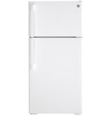 GE 15.6 Top Mount Refrigerator, White - GTS16DTNRWW