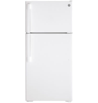GE 15.6 Top Mount Refrigerator, White - GTS16DTNRWW