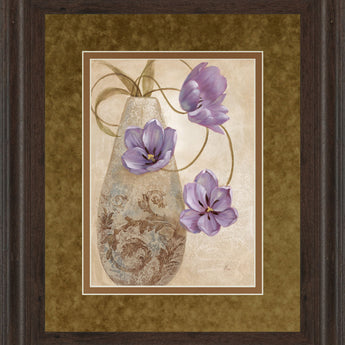Sophistication I By Nan - Framed Print Wall Art - Light Brown