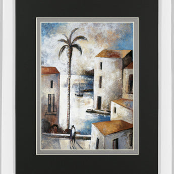 Contraluz By Lourengo D. Mirrored Frame - Dark Gray