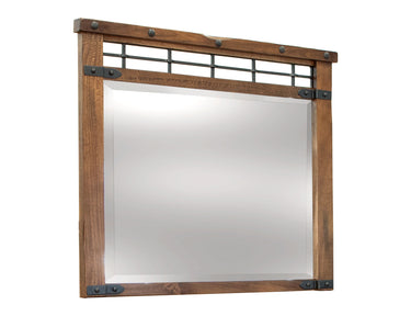 Parota Mirror Cinnamon Brown - Mirrors at Quality Home Furniture Mesquite