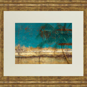 Sea Landscapes By Patricia Pinto - Framed Print Wall Art - Blue