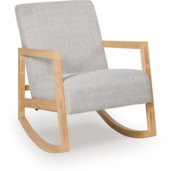 Wychworth - Silla decorativa - Gris/Natural