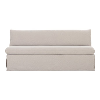 Fable - Banco de comedor con funda - Beige