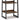 Sawhorse - Solid Walnut Veneer and Metal Ladder Shelf - Walnut