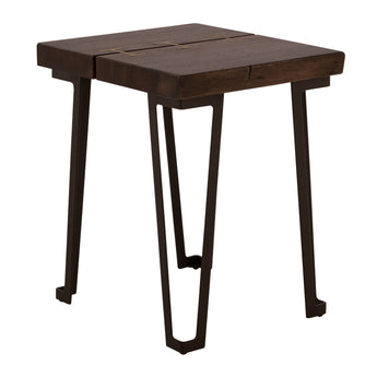 Walnut - Chairside Table - Walnut Brown