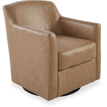 Bradney - Swivel Accent Chair - Tumbleweed