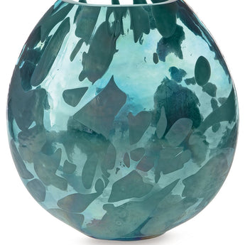 Cartshaw - Vase - 12" - Iridescent Teal