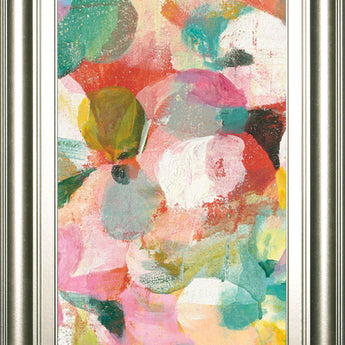 Happy Garden II By Danhui Nai - Wall Art - Pink