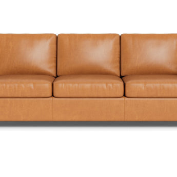 Track 87" Leather Sofa -