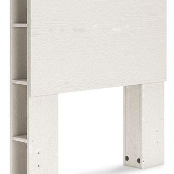 Aprilyn - Twin Bookcase Headboard - White