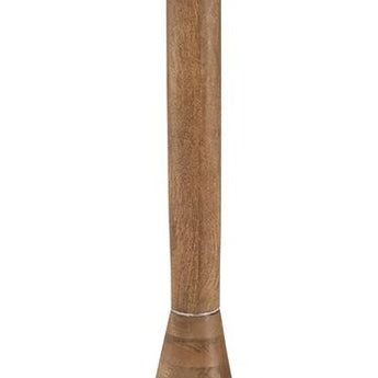 Ailsa - Lámpara de pie de madera - Marrón natural