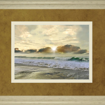 Discovery By Mike Calascibetta - Framed Print Wall Art - Gold