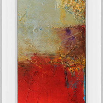 Chicago St. Rush Il By Erin Ashley - Mirror Framed Print Wall Art - Red