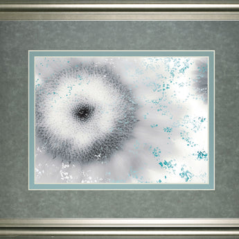 Crystalline By Marvin Pelkey - Framed Print Wall Art - Gray