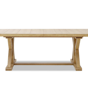 Today's Traditions - Trestle Dining Table - Natural Hickory