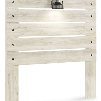Cambeck - Full Panel Headboard - Whitewash
