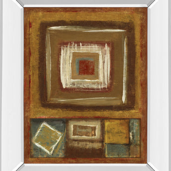 In The Rough By Jenny Siekmann - Mirror Framed Print Wall Art - Bronze
