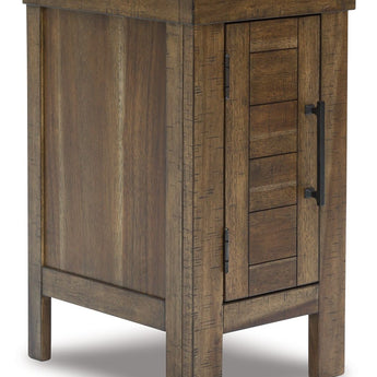 Moriville - Chair Side End Table - Grayish Brown