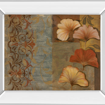 Seasonal Style Il By Tava Studio - Mirror Framed Print Wall Art - Light Brown