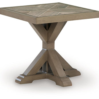 Laguna Heights - Square End Table - Beige
