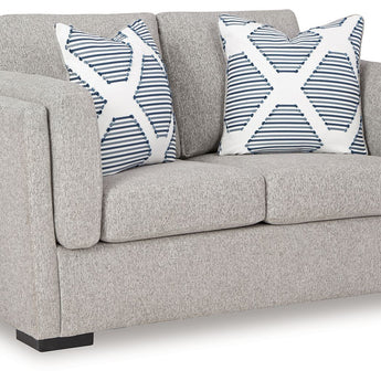 Evansley - Loveseat - Pewter