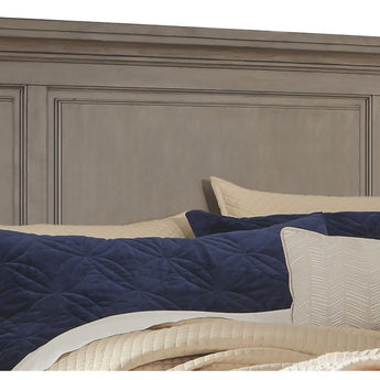 Lettner - King/Cal King Panel Headboard - Light Gray