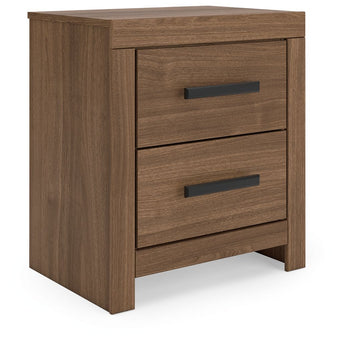 Broachmyn - Two Drawer Night Stand - Auburn