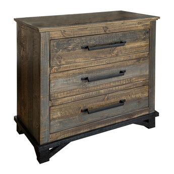 Loft Chest Two Tone Gray / Brown - Accent Chests at Quality Home Furniture Mesquite