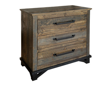 Loft Chest Two Tone Gray / Brown - Accent Chests at Quality Home Furniture Mesquite